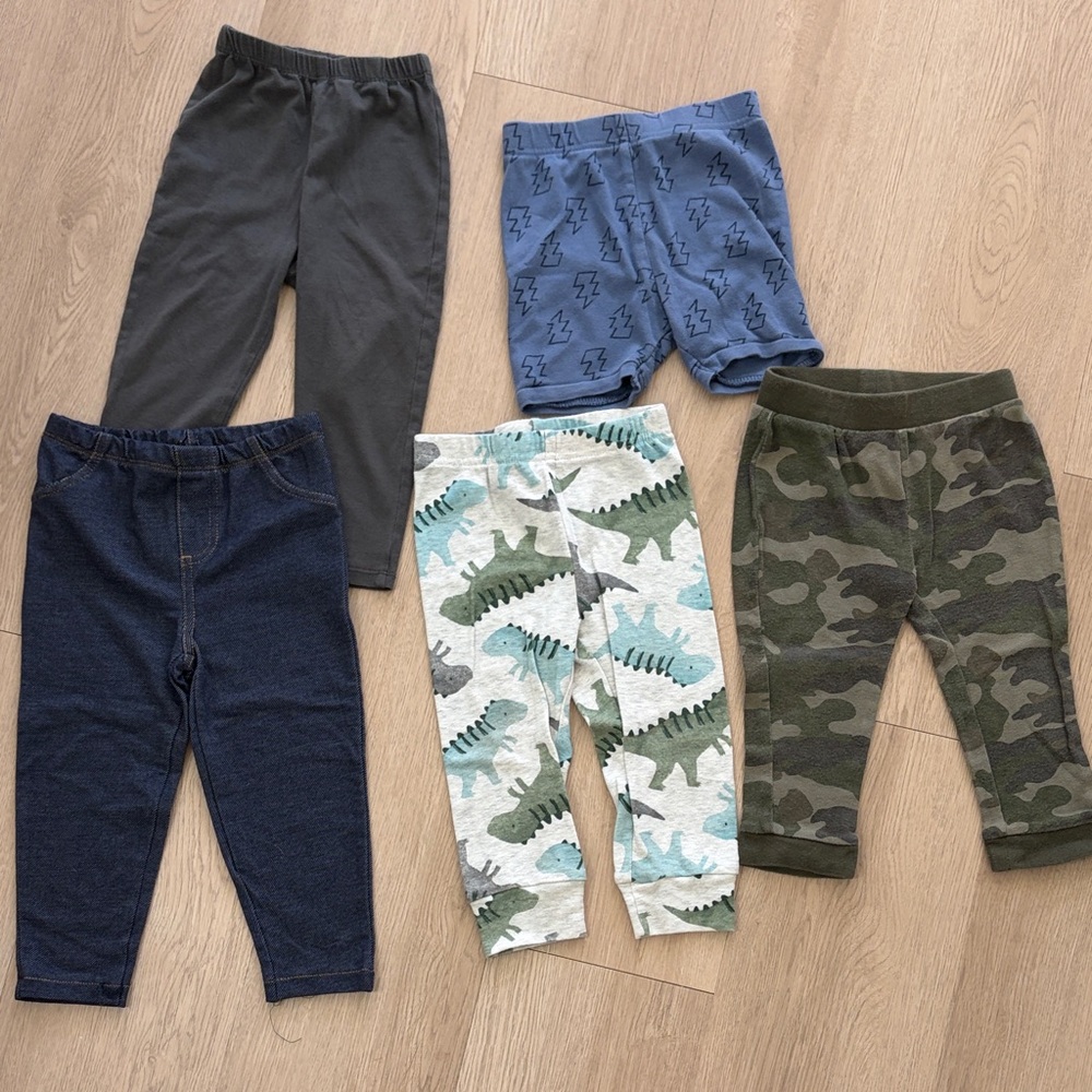 5PC 18m bottoms - shorts and pants